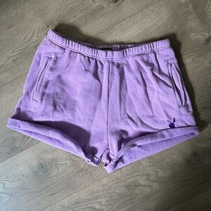 PLAYBOY Purple Athletic Shorts Lightweight Performance